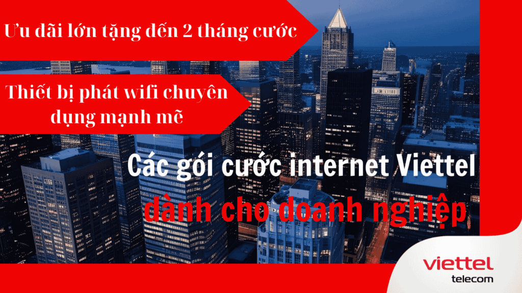 Gói cước lắp mạng doanh nghiệp